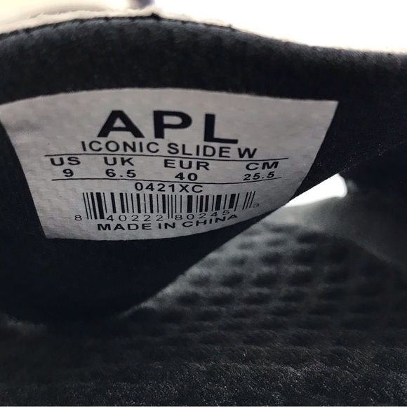 APL Iconic Calf Hair Cow Print Slides 9 - Picture 5 of 7